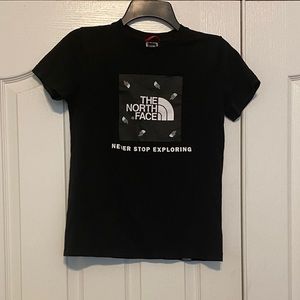 North face T-shirt black